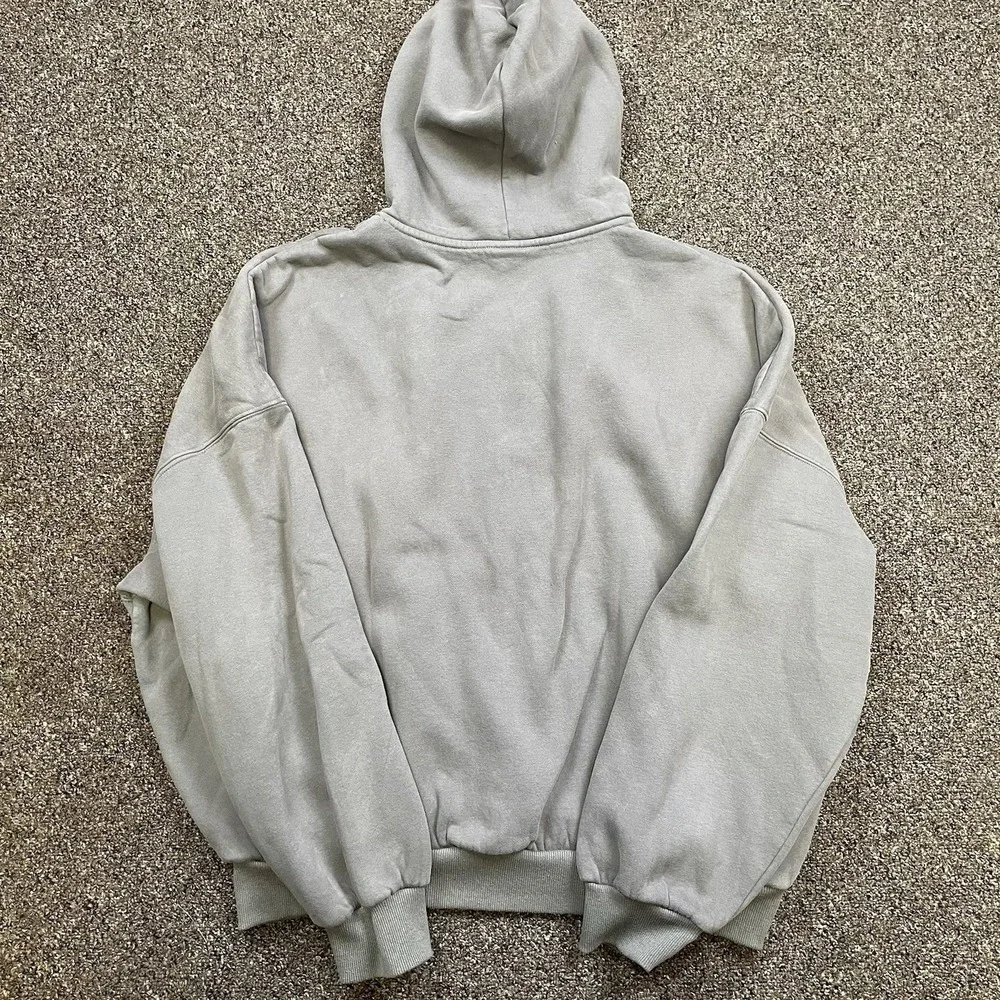 Comfrt Zip up Oversized Hoodie Sweatshirt - Charcoal/ Dark Grey Size Medium - Picture 5 of 9